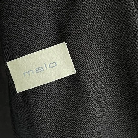 MALO Women's Jacket Black blazer 100% cashmere jacket Authentic jacket Italy - Picture 3 of 16